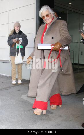 9 gennaio 2025 Glenn Close on Drew Barrymore Show per parlare del nuovo film Back in Action a New York. 09 gennaio 2025 credito: RW/Mediapunch Foto Stock