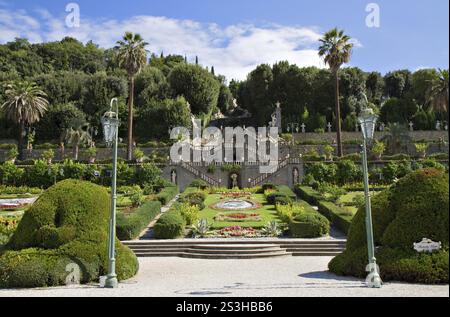 Giardino di Villa Garzoni, Collodi, Toscana, Italia Italia Foto Stock