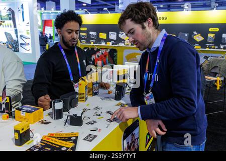 Las Vegas, Stati Uniti. 9 gennaio 2025. Lo stand Kodak al Las Vegas Convention Center durante il CES 2025 a Las Vegas il 10 gennaio 2025. (Foto di Travis P Ball/Sipa USA) credito: SIPA USA/Alamy Live News Foto Stock