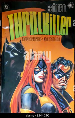 Batman Thrillkiller TPB DC 2006 NM Batgirl Robin, Harley Quinn - Chaykin, Howard; Brereton, Dan (Ill.) Foto Stock