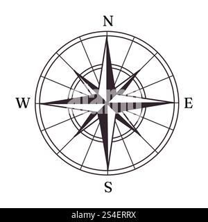 Rosa cartoni animati da campeggio in stile piatto, isolata su sfondo bianco. Illustrazione Vettoriale