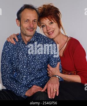 Sylvie Gilman et Thierry de Lestrade, realizateurs et auteurs // Sylvie Gilman e Thierry de Lestrade, registi e autori, registi Foto Stock