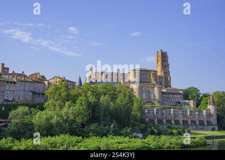 Cattedrale di Santa Cecilia, Albi, dipartimento Tarn, Francia, Europa Foto Stock