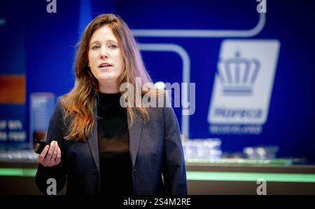 AMSTERDAM - il presidente Marijke Vuik di Koninklijke Horeca Nederland (KHN) terrà una conferenza stampa prima dell'apertura dell'Horecava. Tra le altre cose, Vuik annuncerà i dati attuali e presenterà nuovi sviluppi nel settore alberghiero. ANP ROBIN UTRECHT netherlands Out - belgio Out Foto Stock