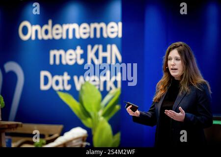 AMSTERDAM - il presidente Marijke Vuik di Koninklijke Horeca Nederland (KHN) terrà una conferenza stampa prima dell'apertura dell'Horecava. Tra le altre cose, Vuik annuncerà i dati attuali e presenterà nuovi sviluppi nel settore alberghiero. ANP ROBIN UTRECHT netherlands Out - belgio Out Foto Stock
