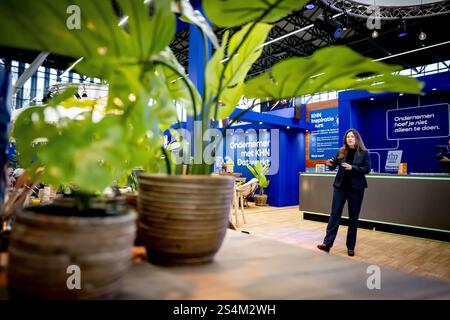 AMSTERDAM - il presidente Marijke Vuik di Koninklijke Horeca Nederland (KHN) terrà una conferenza stampa prima dell'apertura dell'Horecava. Tra le altre cose, Vuik annuncerà i dati attuali e presenterà nuovi sviluppi nel settore alberghiero. ANP ROBIN UTRECHT netherlands Out - belgio Out Foto Stock