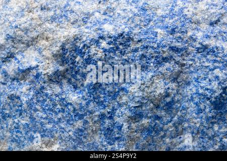 Lazurite naturale, texture astratta di sfondo minerale naturale Foto Stock