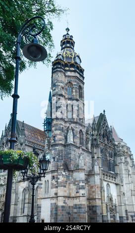 Santa Elisabetta Cattedrale (costruito tra il 1378 e il 1508). Kosice, la Slovacchia. Foto Stock