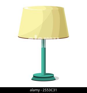 Icona della luce notturna. Cartoni animati dell'icona vettoriale della lampada notturna per il web design isolato su sfondo bianco. Icona della lampada notturna, stile cartone animato Foto Stock
