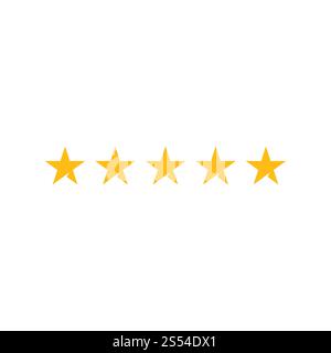 Il logo Star Modello icona vettore illustration design Foto Stock