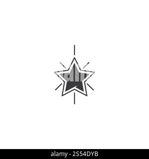 Il logo Star Modello icona vettore illustration design Foto Stock