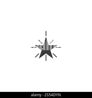 Il logo Star Modello icona vettore illustration design Foto Stock