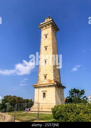 Faro di Saint Georges de Didonne, Charente Maritime, Francia Foto Stock