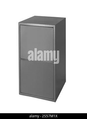 Armadietto isolato su sfondo bianco. Archivio Foto Stock