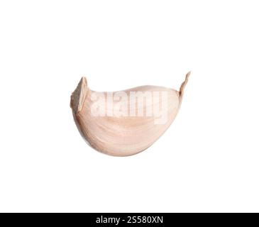Aglio isolati su sfondo bianco Foto Stock