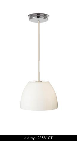 Lampada isolata isolata su sfondo bianco. Lampada isolata su sfondo bianco Foto Stock