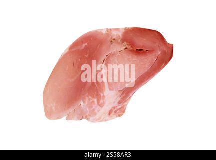 bistecca di manzo cruda fresca isolata Foto Stock