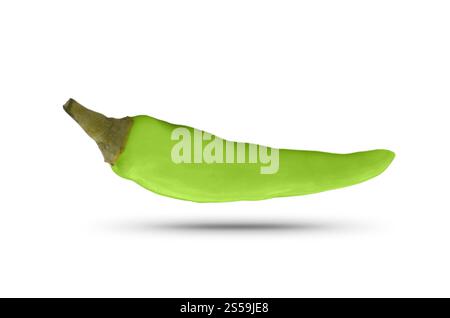Pepe isolato su sfondo bianco. Pepe Foto Stock