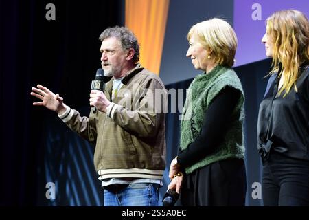 Alpe Huez, Francia. 13 gennaio 2025. Ritratto di Jean Paul Rouve alla cerimonia di apertura dell'Alpe d'Huez Comedy Film Festival in Alpe d'Huez, Francia, il 13 gennaio 2025. (Foto di Romain Doucelin/NurPhoto) credito: NurPhoto SRL/Alamy Live News Foto Stock