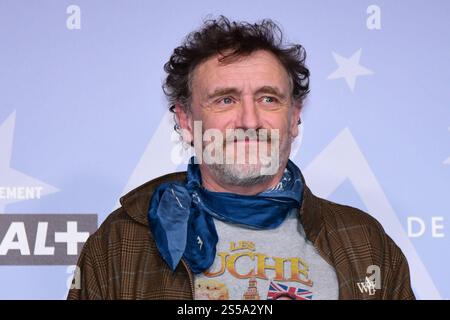 Alpe Huez, Francia. 13 gennaio 2025. Ritratto di Jean Paul Rouve alla cerimonia di apertura dell'Alpe d'Huez Comedy Film Festival in Alpe d'Huez, Francia, il 13 gennaio 2025. (Foto di Romain Doucelin/NurPhoto) credito: NurPhoto SRL/Alamy Live News Foto Stock