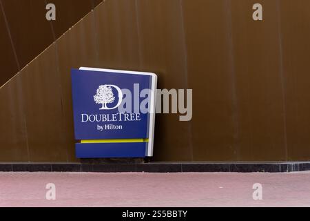 Doubletree by Hilton Hotel a Dubai, Emirati Arabi Uniti. Foto Stock