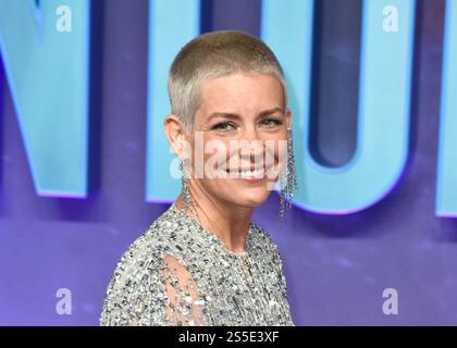 Evangeline Lilly partecipa a Ant-Man and the Wasp: Quantumania - UK Gala Screening al BFI IMAX di Londra, Inghilterra. 16 febbraio 2023 Foto Stock