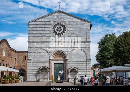 Chiesa di San Francesco in Piazza San Francesco a Lucca, provincia di Lucca, Toscana, Italia Foto Stock