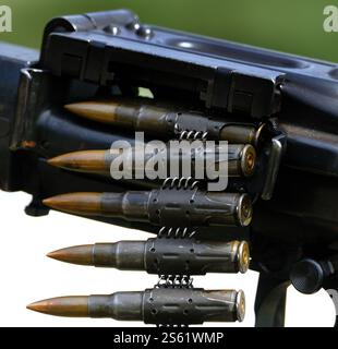 L'MG 42 è una mitragliatrice tedesca per impieghi generali raffreddata ad aria, utilizzata ampiamente dalla Wehrmacht e dalla Waffen-SS Foto Stock