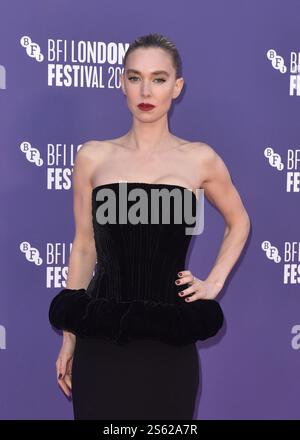 Vanessa Kirby partecipa alla premiere britannica "The Son" durante il BFI London Film Festival, al Southbank Centre, Royal Festival Hall di Londra, Inghilterra. Lunedì 10 ottobre 2022 Foto Stock