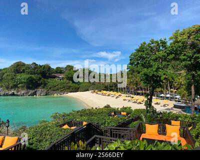 Spiaggia Shangri-la Boracay Foto Stock