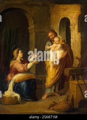 Bartolomé Esteban Murillo - Sacra famiglia Foto Stock