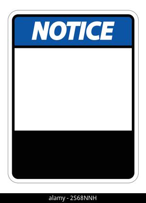 Segnali di avvertenza curva stretta a destra su sfondo bianco Illustrazione Vettoriale