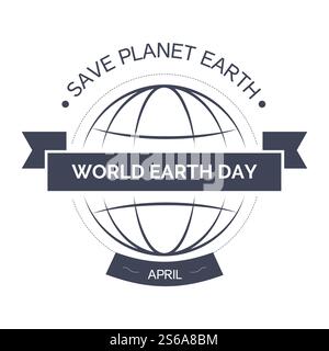 Ecologia e ambiente giorno della Terra le foglie isolate monocromatiche delle piante vettoriali salvano il pianeta verde simbolo di riciclaggio o logo sicurezza e protezione piantagioni ecologiche e acqua per la pulizia. Ecologia e ambiente Terra Day isolato monocromatico icona vettoriale foglie di pianta Illustrazione Vettoriale