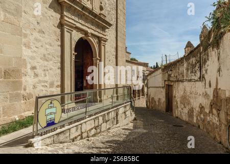 Chiesa del Precious Blood of Christ, Los Descubridores Visitor Reception Center. Municipio di Trujillo provincia di Caceres, Estremadura, Spagna. UE. Foto Stock
