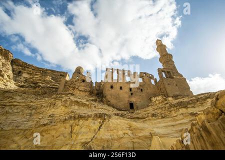 Un'immagine della Moschea e del Mausoleo di Shahin al-Khalwati Foto Stock