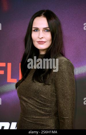 Jana Riva Beim Screening des Netflix Films 'Back in Action' im Zoo Palast. Berlino, 15.01.2025 Foto Stock