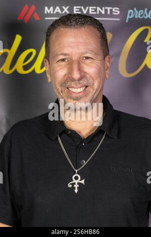 Los Angeles, Stati Uniti. 15 gennaio 2025. DJ DaddyD partecipa ai 2025 modelli di Comedy Raise Funds for Fire Relief a Los Angeles. (Foto di Eugene Powers/SOPA Images/Sipa USA) credito: SIPA USA/Alamy Live News Foto Stock