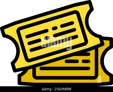 Icona della partita di pallacanestro. Icona vettoriale della partita del ticket di pallacanestro per il web design isolato su sfondo bianco. Icona della partita di pallacanestro, stile del contorno Illustrazione Vettoriale