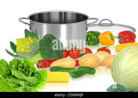 Dieta vegana Foto Stock