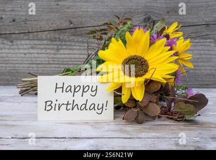 Biglietto Di Compleanno Con Girasoli: Un Sole Di Auguri Per Un Giorno Speciale! - 5