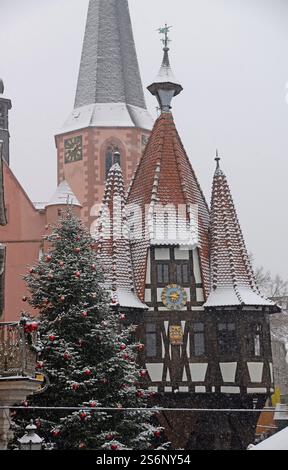 Natale a Michelstadt Foto Stock