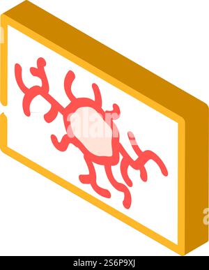 problema di salute dell'angioma vettore icona isometrico. segnale di problema di salute dell'angioma. illustrazione del simbolo isolato. illustrazione vettoriale icona isometrica problema di salute angioma Illustrazione Vettoriale