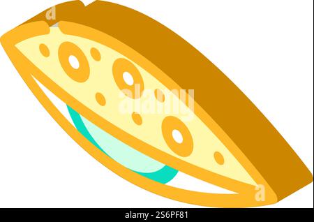 mollusco contagioso isometrico iconico vettore. segno di mollusco contagioso. illustrazione del simbolo isolato. illustrazione vettoriale isometrica dell'icona molluskum contagiosum Illustrazione Vettoriale