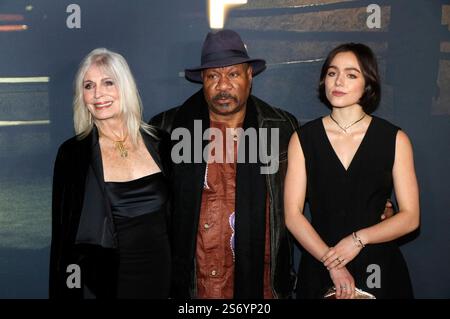Joanna Cassidy, Ving Rhames und Luise Großmann bei der Premiere des Kinofilms 'Uppercut' im Kino in der Kulturbrauerei. Berlino, 17.01.2025 Foto Stock