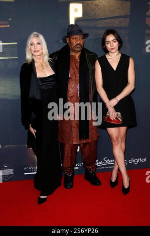 Joanna Cassidy, Ving Rhames und Luise Großmann bei der Premiere des Kinofilms 'Uppercut' im Kino in der Kulturbrauerei. Berlino, 17.01.2025 Foto Stock