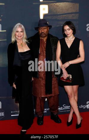Joanna Cassidy, Ving Rhames und Luise Großmann bei der Premiere des Kinofilms Uppercut im Kino in der Kulturbrauerei. Berlino, 17.01.2025 *** Joanna Cassidy, Ving Rhames e Luise Großmann alla prima del lungometraggio Uppercut al cinema Kulturbrauerei di Berlino, 17 01 2025 foto:XA.xBuggex/xFuturexImagex uppercut 5182 Foto Stock