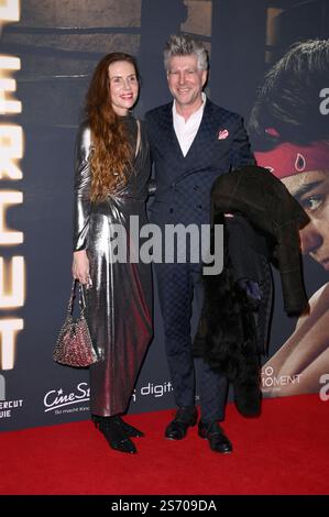 Anja Prinz und Christian Bracht bei der Premiere des Kinofilms Uppercut im Kino in der Kulturbrauerei. Berlino, 17.01.2025 *** Anja Prinz e Christian Bracht alla prima del lungometraggio Uppercut al cinema Kulturbrauerei di Berlino, 17 01 2025 foto:Xn.xKubelkax/xFuturexImagex uppercut 5242 Foto Stock