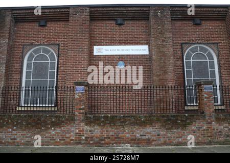 Museo Kent di Massoneria, St Peter's Place, Canterbury CT1 2DA Foto Stock