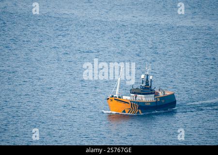 Gv Defiant. Inseguimento, Guardia, ispezione o supporto in movimento Foto Stock