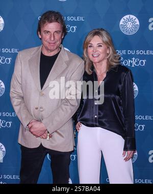 Londra, Regno Unito. 15 gennaio 2025. Anthea Turner ha assistito alla prima di "Cirque du Soleil: Corteo" alla Royal Albert Hall di Londra. Credito: SOPA Images Limited/Alamy Live News Foto Stock